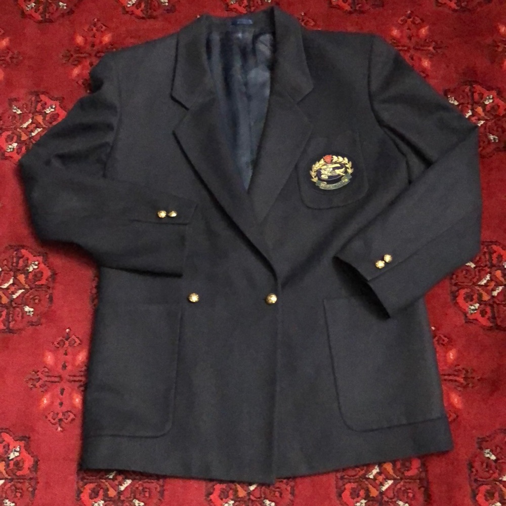 🌺BURBERRYS VINTAGE WOOL BLAZER REG 8